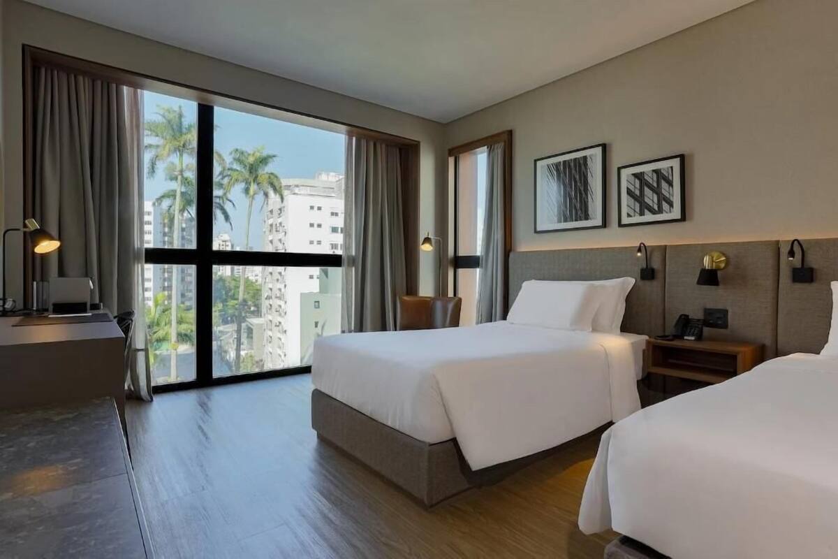 Premium bedding, pillowtop beds, minibar, in-room safe