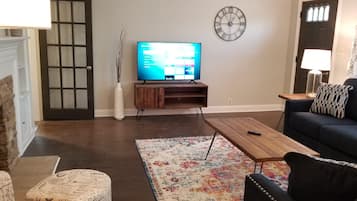 TV, DVD player, offices