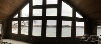 Lakefront Home on Crooked Lake, Beautiful Views and Plenty of Space and Hot Tub!