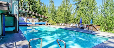 Seasonal outdoor pool