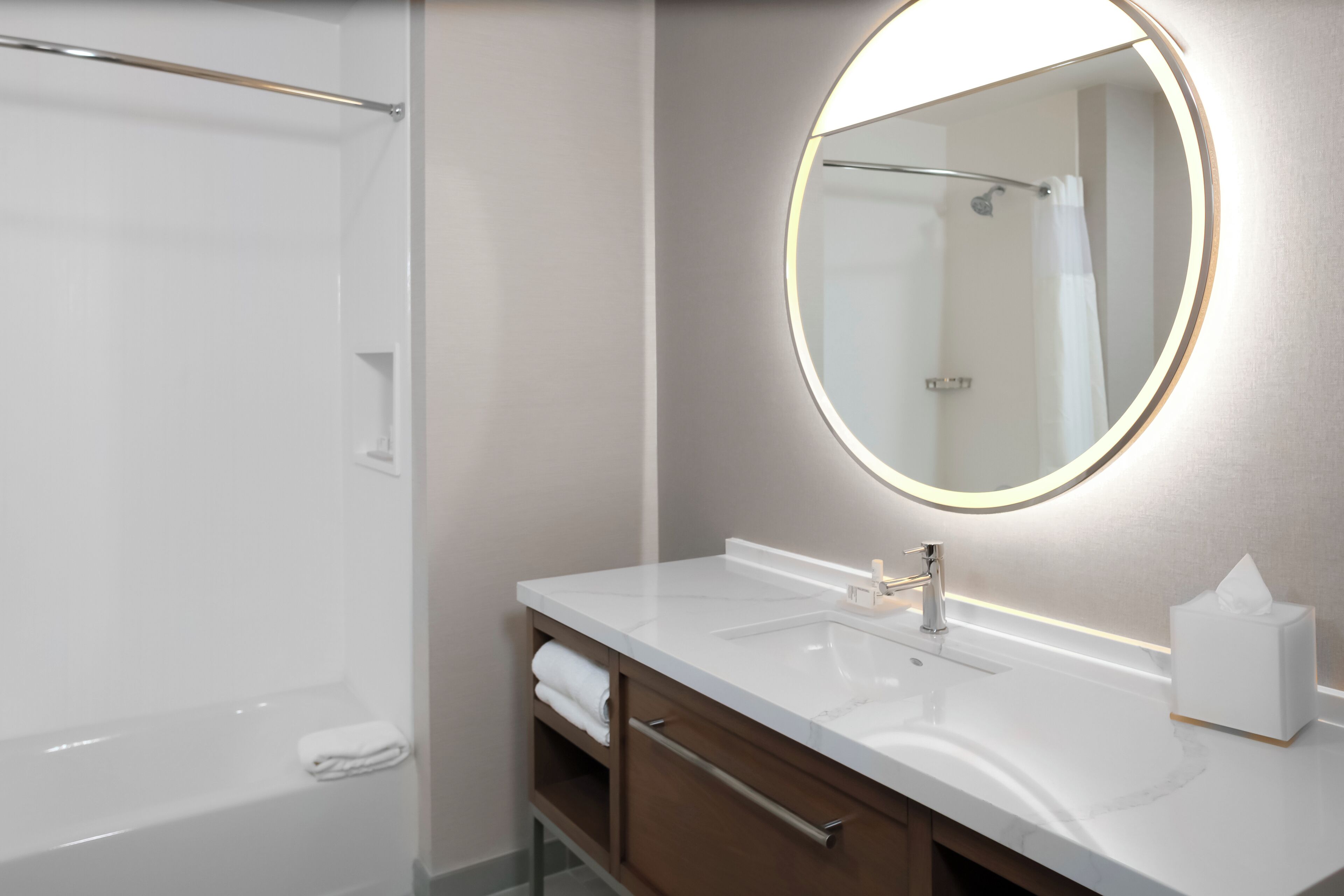 room, 1 king bed with sofa bed, city view | bathroom | shower, free toiletries, hair dryer, towels