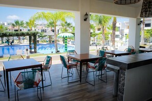 Outdoor dining - Vacacional Rent in Mazatlan. (Mazatlán)