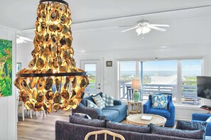 Smart TV, DVD player, table football, books