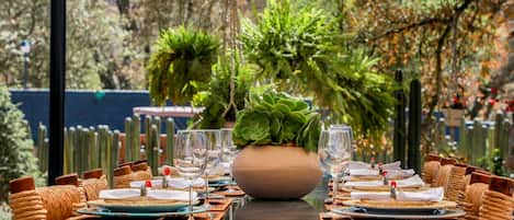 Restaurante al aire libre