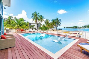 AuĂenpool, LiegestĂŒhle