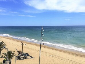 On the beach