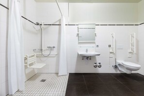 Shower, towels