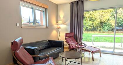 Quiet cottage with private terrace near Nancy