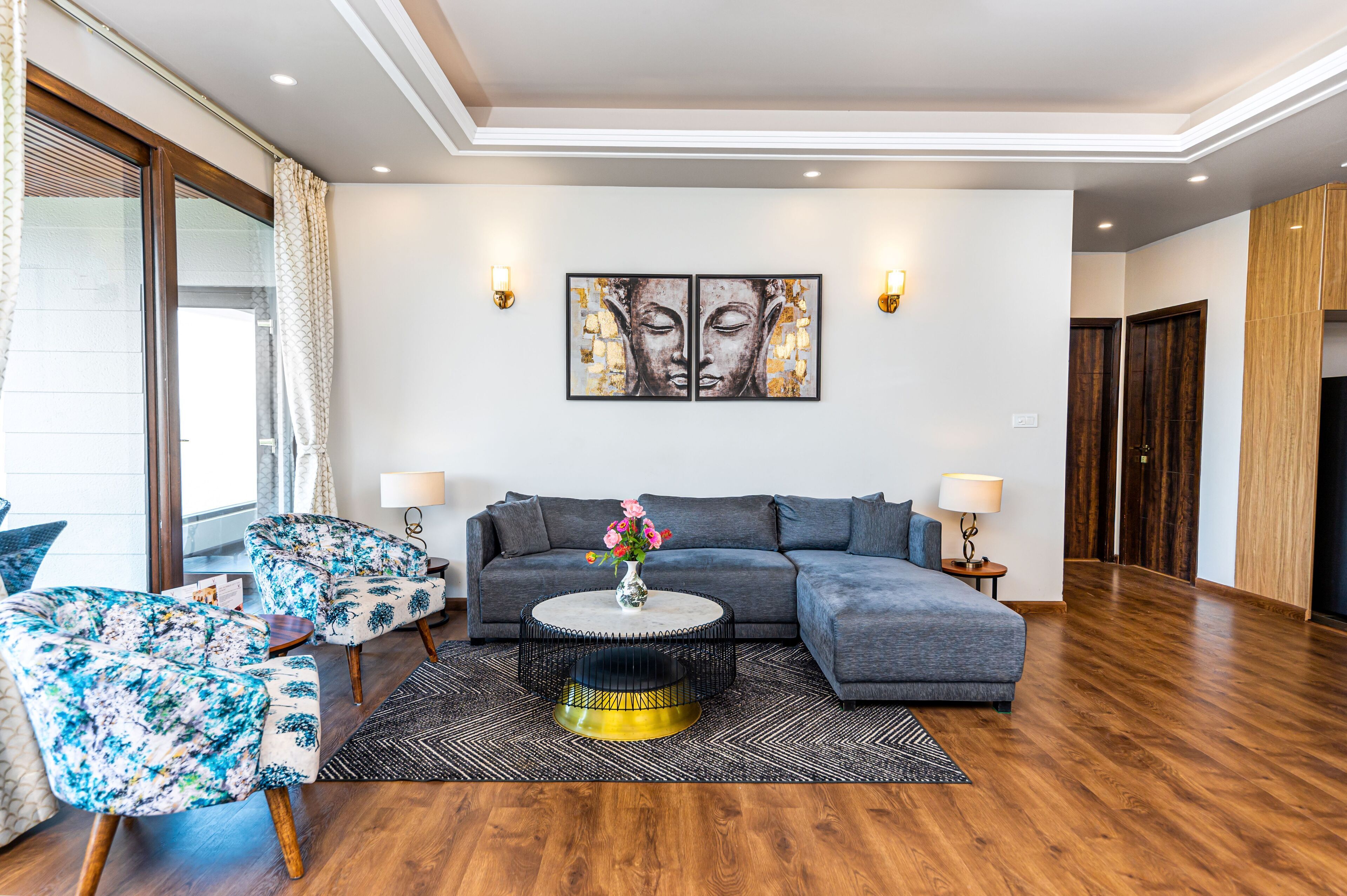 プレミアム アパートメント | リビング エリア | スマートテレビ、Netflix、ストリーミングサービス