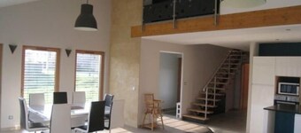 Charming Eco-Friendly Retreat: Modern 3BR Home with Terrace and Large Orchard Near Parks and Activities