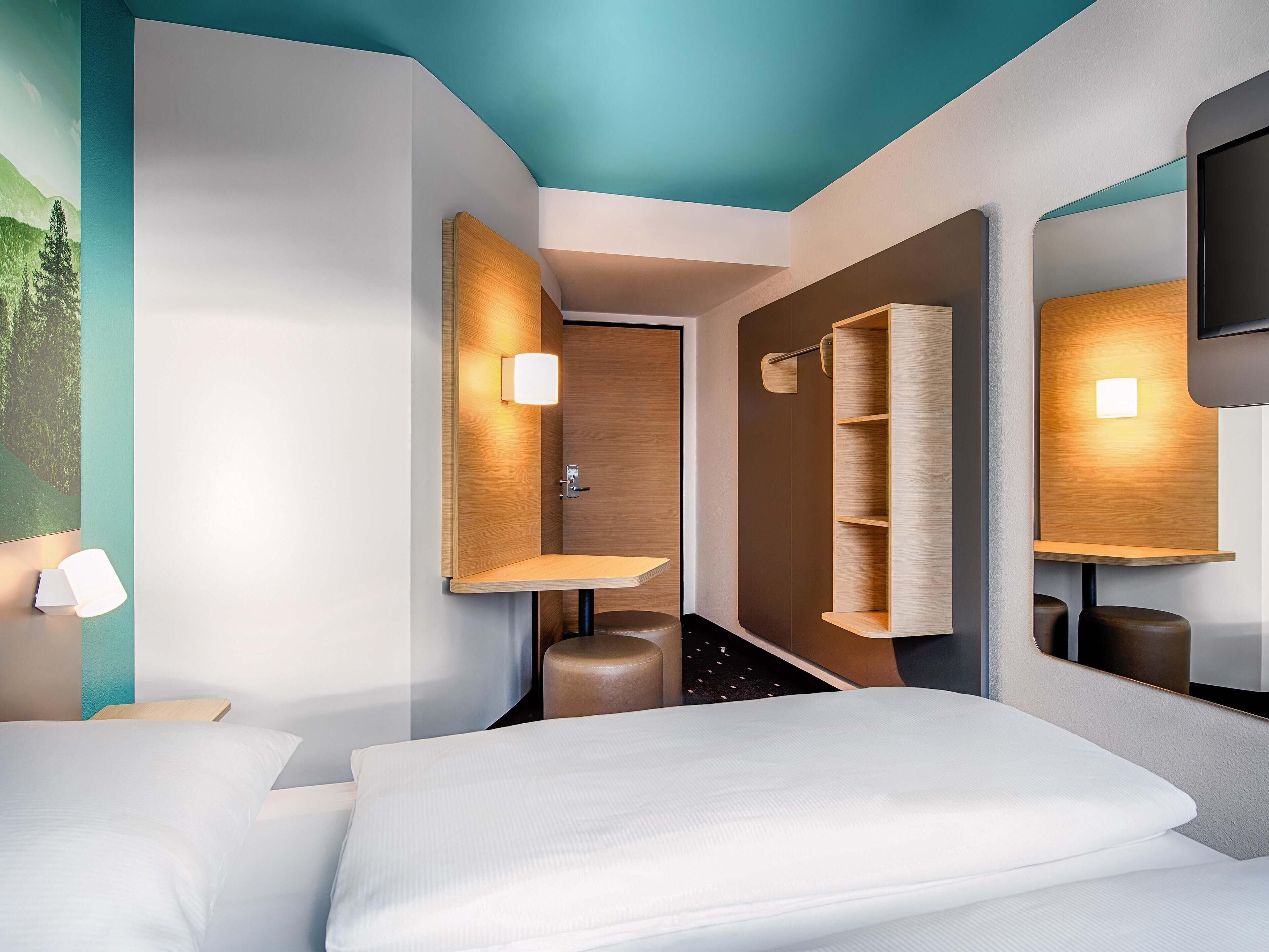 Doppelzimmer | Schreibtisch, schallisolierte Zimmer, kostenloses WLAN