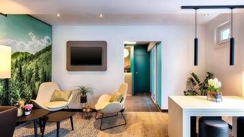 Bureau, chambres insonorisées, Wi-Fi gratuit