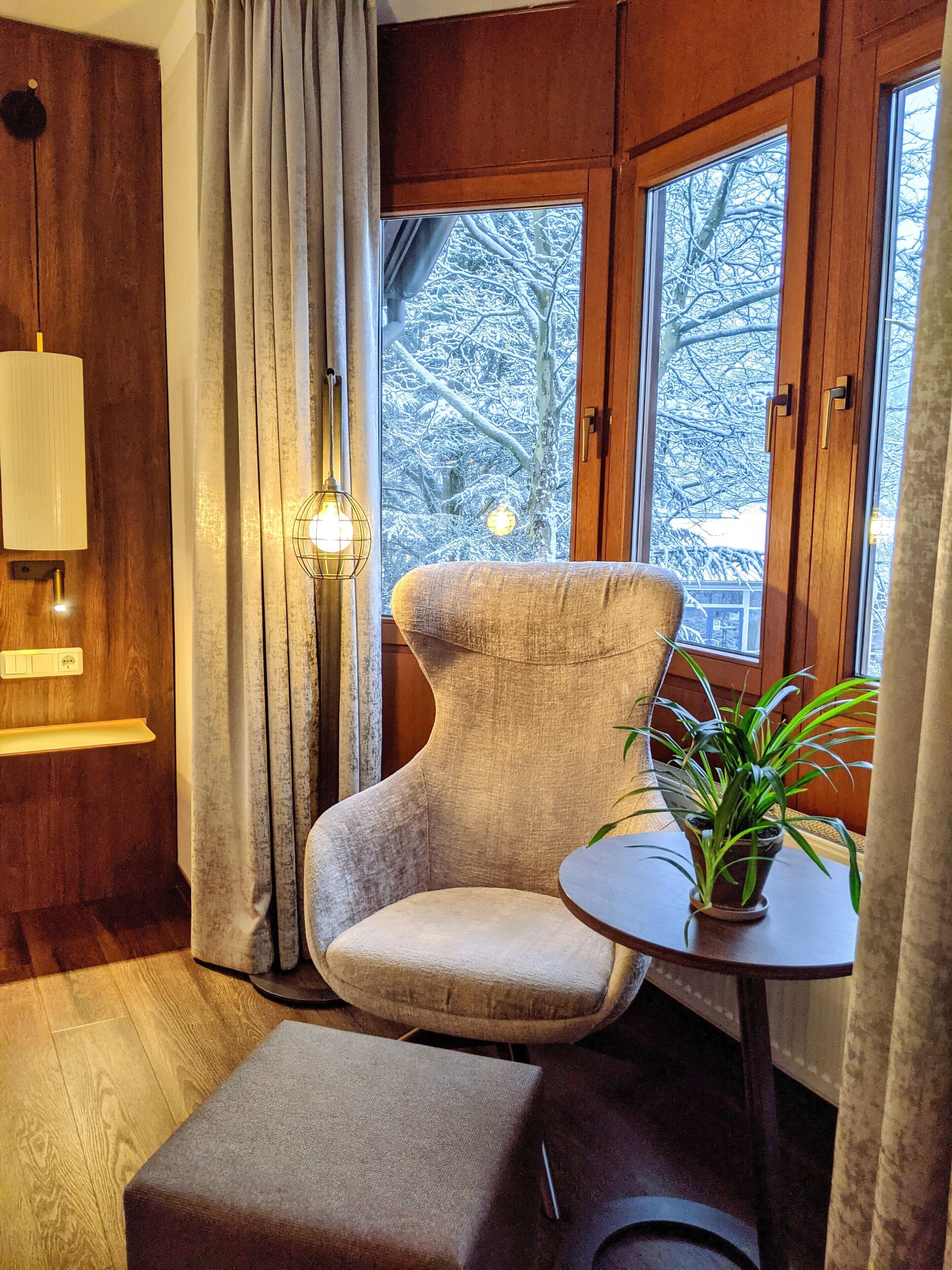 premium double room | living area | 39-inch flat-screen tv with satellite channels, tv, table football