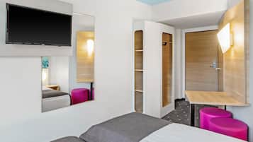 Chambre avec lits jumeaux