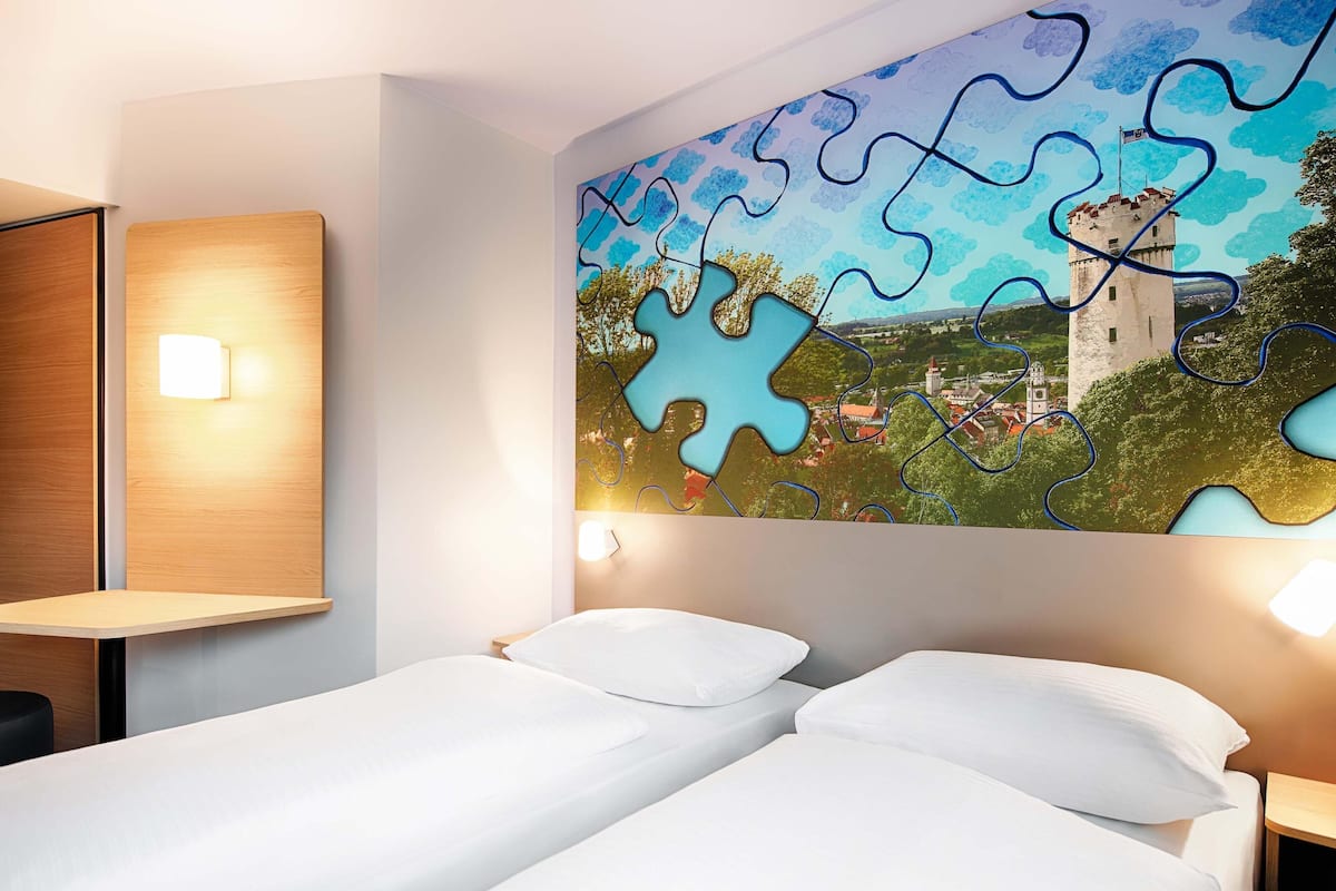 Chambre avec lits jumeaux