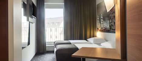 Chambre avec lits jumeaux