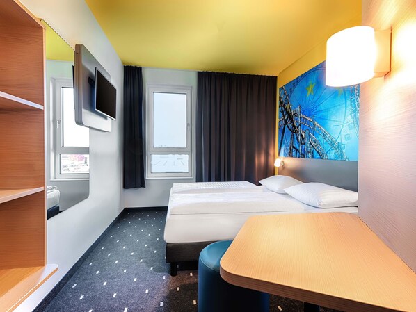 Chambre Double | Literie hypoallergénique, bureau, chambres insonorisées, Wi-Fi gratuit