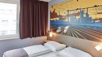 Literie hypoallergénique, bureau, chambres insonorisées, Wi-Fi gratuit