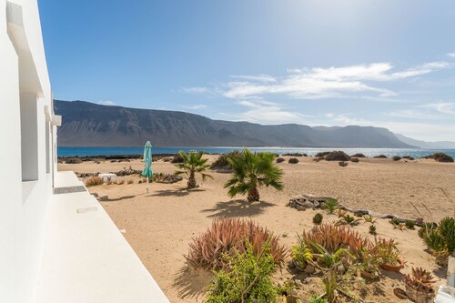 Ferienhaus "El Graciosero" in der Nähe dem Strand mit Meerblick, WLAN & Terrasse