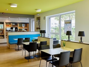 Daily buffet breakfast (EUR 13.9 per person)
