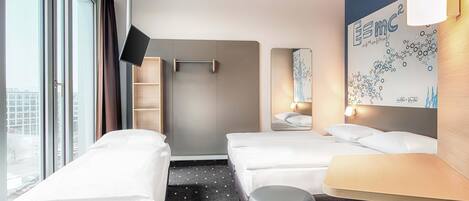 Bureau, chambres insonorisées, Wi-Fi gratuit, draps fournis