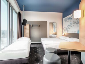 Bureau, chambres insonorisées, Wi-Fi gratuit, draps fournis