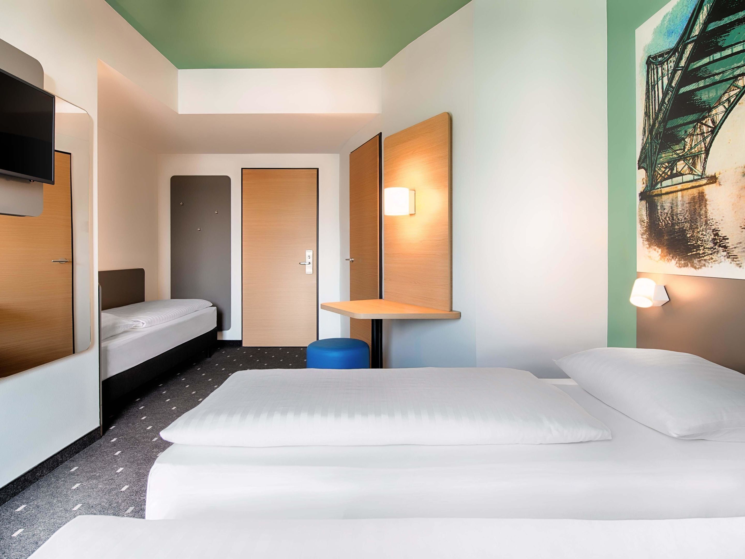 Tremannsrom | Allergitestet sengetøy, skrivebord, wi-fi (inkludert) og sengetøy