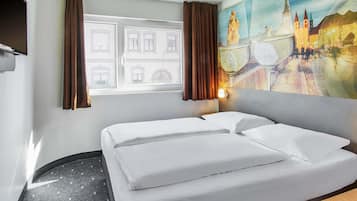 Doppelzimmer | Allergikerbettwaren, Schreibtisch, kostenloses WLAN, BettwÀsche