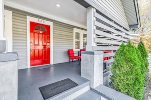 Entrada de la propiedad