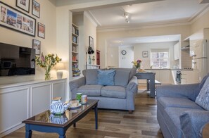 Smart TV, Netflix, DVD player, foosball