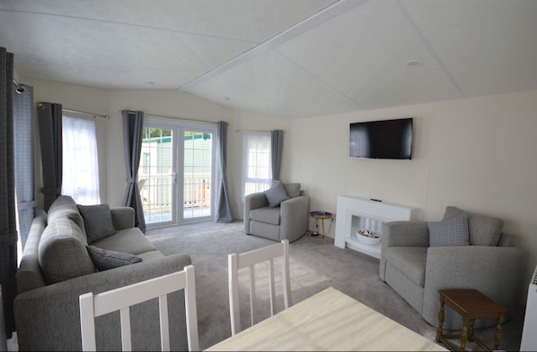 Stuga | Vardagsrum | LCD-tv