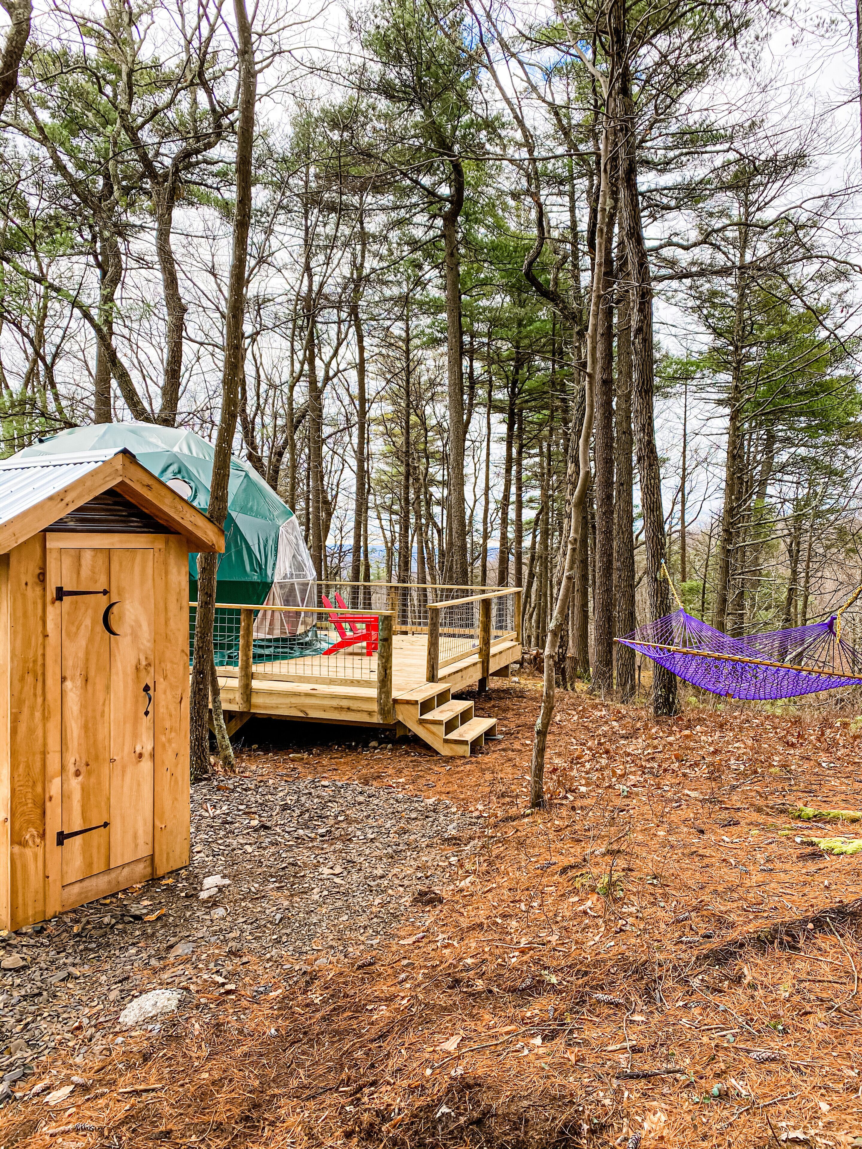 Overnattingsstedets uteområder