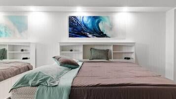 1 slaapkamer, een strijkplank/strijkijzer, reisbedje, gratis wifi