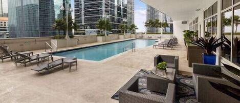 室外游泳池,恒温泳池