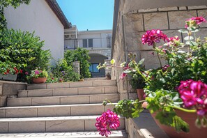 Façade de l’hébergement