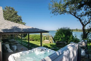 Terrace/patio - Seaside Retreat w/ Private Beach Landing! (Eastham)
