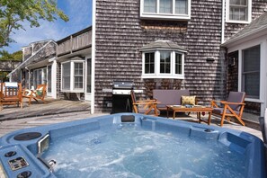Terrace/patio - Walk to Water Hot Tub & Game Room! (Eastham)