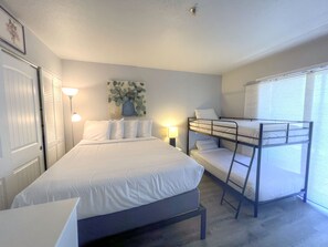 1 bedroom, iron/ironing board, free WiFi, bed sheets