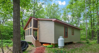 Pine City/River/kayaks/dogs/firepit/screen porch