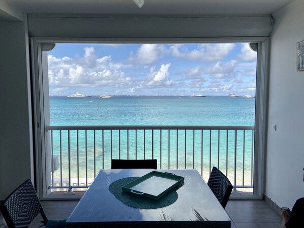 Dining - "Blue beach "The best place (grand case)