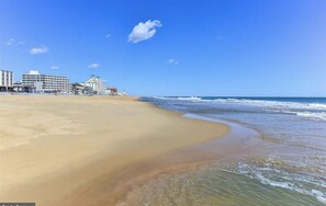 On the beach