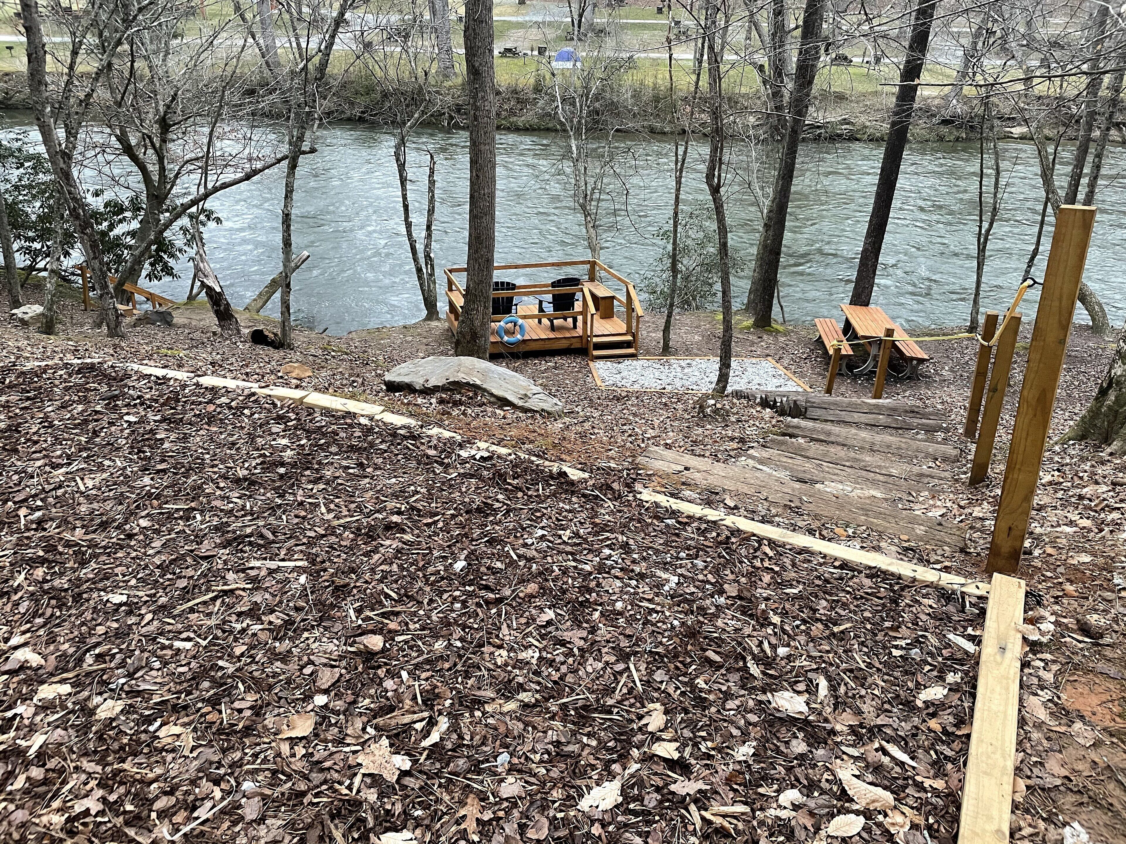 المنطقة المحيطة بالمنشأة