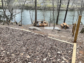 Property grounds - Riverside Cabin with Gameroom, Deer, & Fishing. (Ellijay)