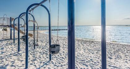 Waterfront Escape with Private Dock, Sunset Views, and Beach Badges!