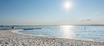 Waterfront Lavallette Home with Private Dock, C-A/C, Beach Badges, & Parking!