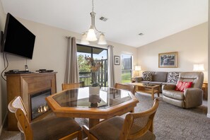 Smart TV, DVD player - Golf Condo at Pointe Royale Resort with a Private, Covered Balcony (Branson)