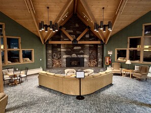 Smart TV, fireplace, table tennis