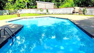 Indoor pool, a heated pool