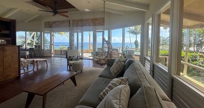 OCEANFRONT DUPLEX, with POOL, SAUNA and steps from BEACH