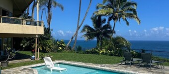 OCEANFRONT DUPLEX, with POOL, SAUNA and steps from BEACH
